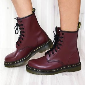 Cherry Red 1460 Dr. Marten Boots